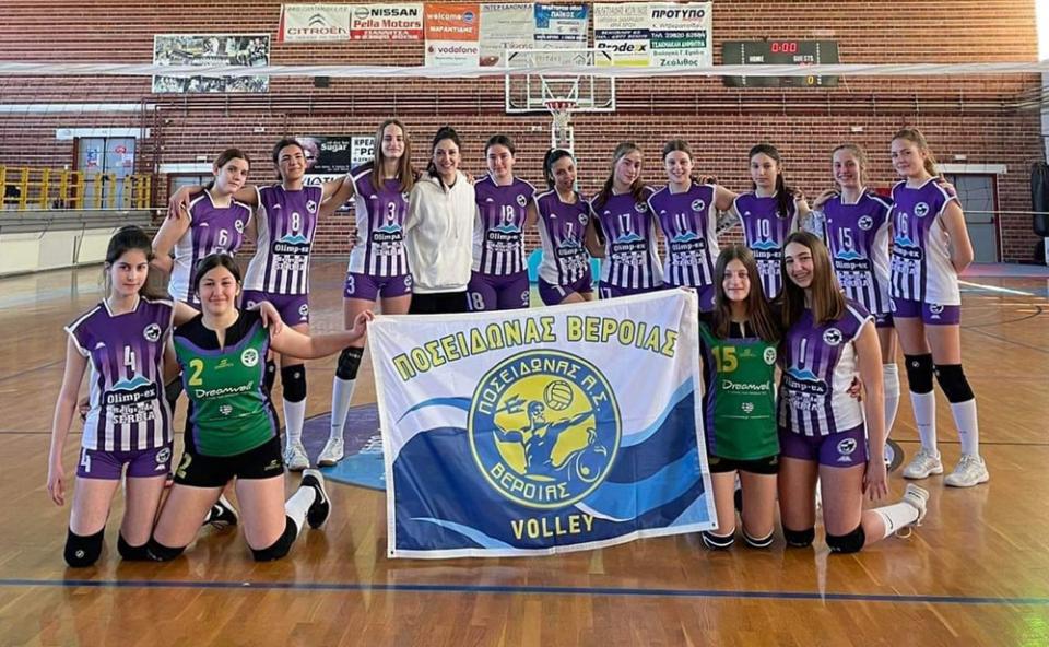 Μεγάλη νίκη του Ποσειδώνα Βέροιας στα Γιαννιτσά