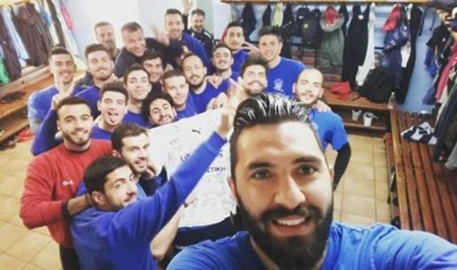 Αποχαιρέτησαν τον φίλο και συμπαίκτη τους στη ΝΑΟΥΣΑ