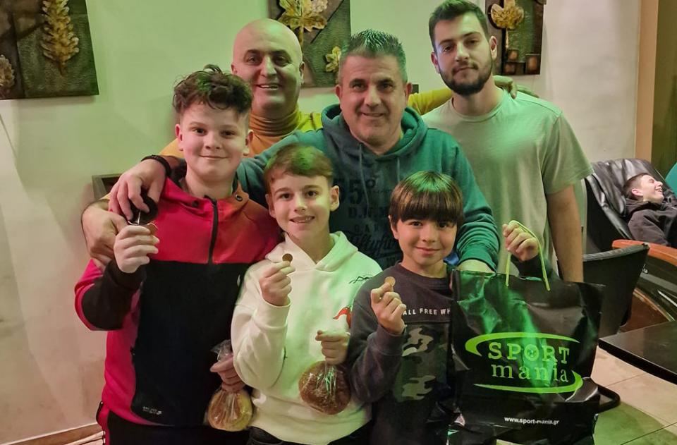 Έκοψε την πρωτοχρονιάτικη πίτα της η Ακαδημία του ΓΑΣ Κοπανού