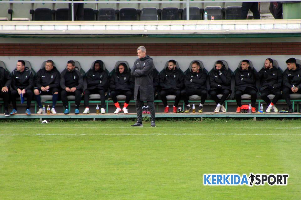 Δερμιτζάκης: "Είμαι ικανοποιημένος μόνο από το πρώτο ημίχρονο" (video)