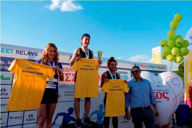 Ο E.O.Σ Νάουσας στον αγώνα Βίκος Street Relays στη Θεσσαλονίκη