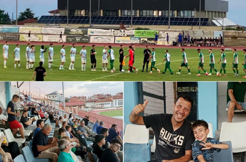 «Καθάρισε» με 2-0 ο ΦΑΣ Νάουσα στο πρώτο εντός έδρας φιλικό με τον Πανεδεσσαϊκό