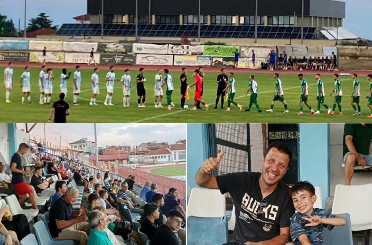 «Καθάρισε» με 2-0 ο ΦΑΣ Νάουσα στο πρώτο εντός έδρας φιλικό με τον Πανεδεσσαϊκό