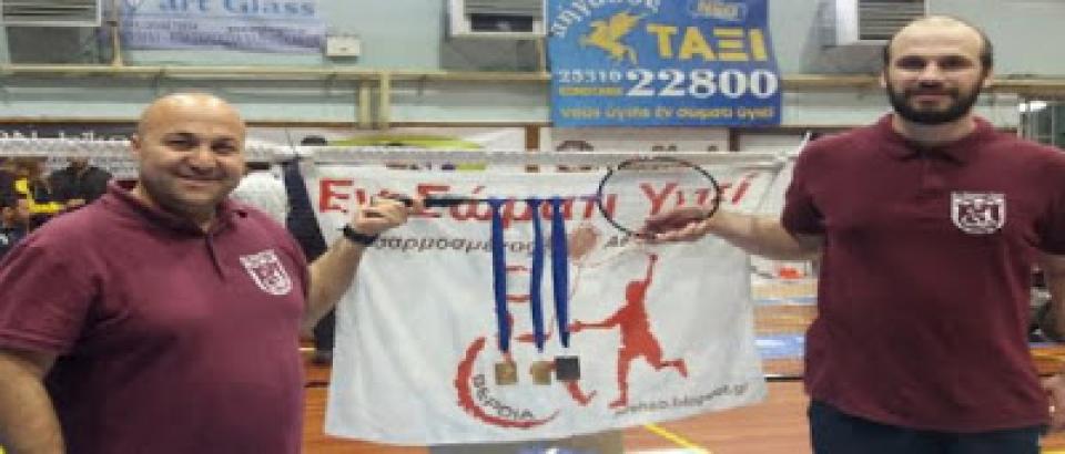 Εντυπωσιακή η παρουσία του "Εν Σώματι Υγιεί" στο Πανελλήνιο Πρωτάθλημα ParaBadminton 2019