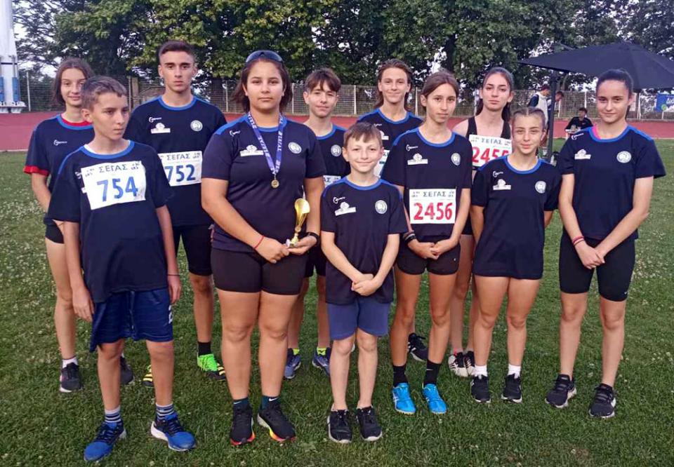 Τέσσερα μετάλλια και πολλές ατομικές επιδόσεις από τους μικρούς του Βικέλα στα "Ολύμπια"