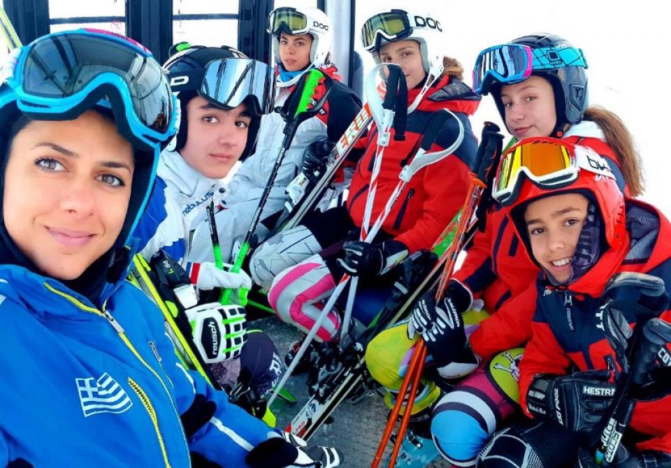 Προετοιμασία αθλητών Αλπικού σκι του ΕΟΣ Νάουσας στην Αυστρία