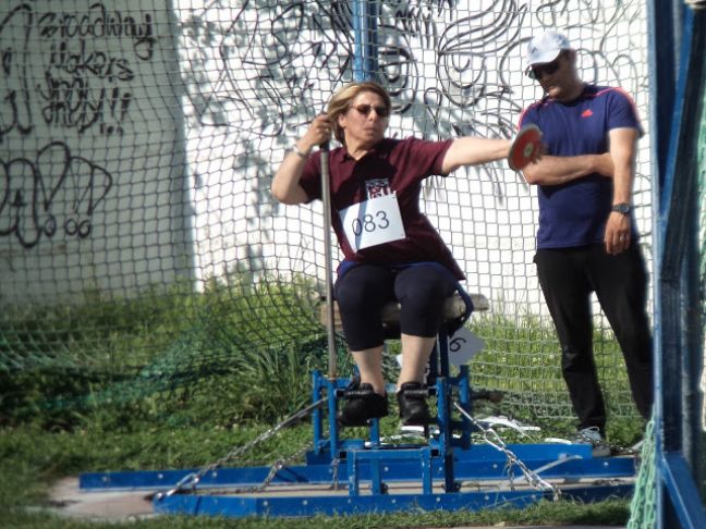 Εξαιρετική επανεμφάνιση της Ελένης Βασιλείου στους 3ους Αγώνες Στίβου ΑμεΑ "Δόξα-Μακεδονία"