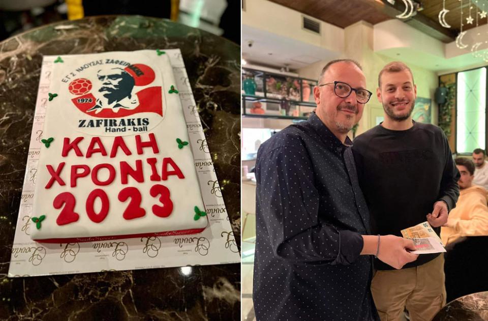 Έκοψε την βασιλόπιτα ο Ζαφειράκης Νάουσας (φωτο)