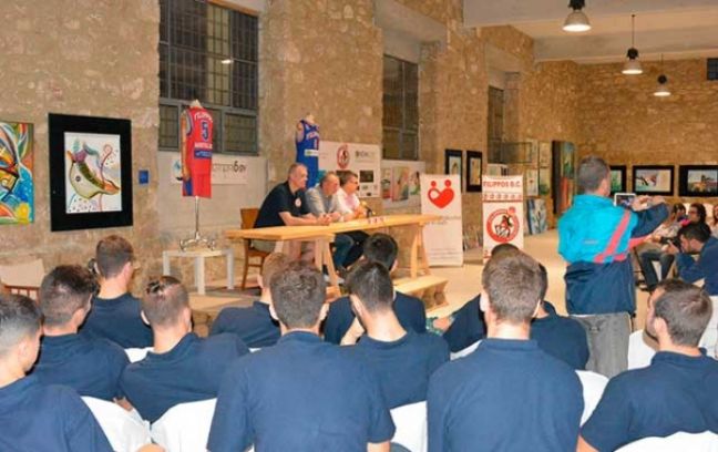 Με σύνθημα «έχε πίστη και προχώρα», η παρουσίαση του μπάσκετ