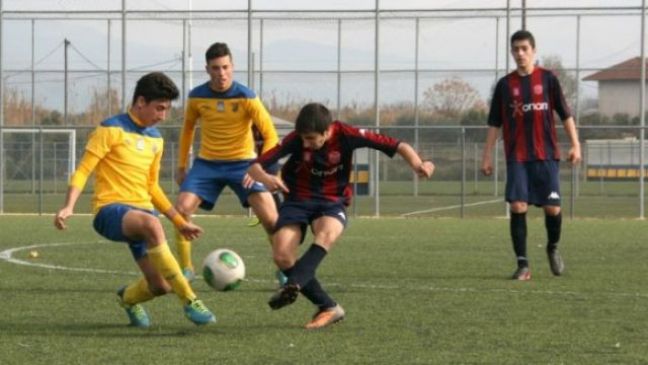 Με ΟΛΥΜΠΙΑΚΟ και ΛΑΡΙΣΑ Κ20 καιΚ17 της ΒΕΡΟΙΑΣ