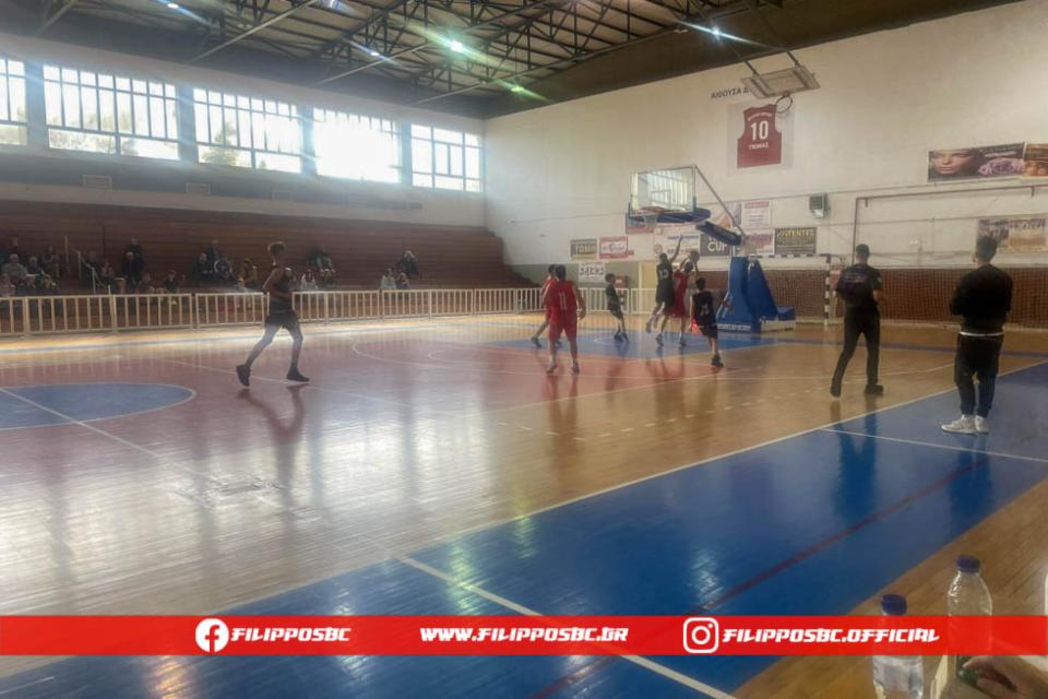 Φίλιππος: Εντυπωσιακή νίκη στην πρεμιέρα για τους Παίδες Α’, εντός έδρας ήττα για τους Παίδες Β’