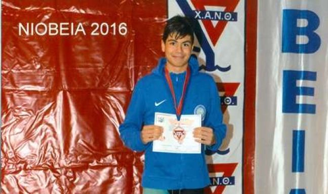 Χρυσό μετάλλιο ο Σάββας Θώμογλου του 4ου ΓΕ.Λ ΒΕΡΟΙΑΣ