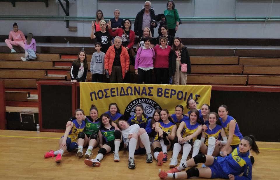 Συνέχισε αήττητος ο Ποσειδώνας Βέροιας