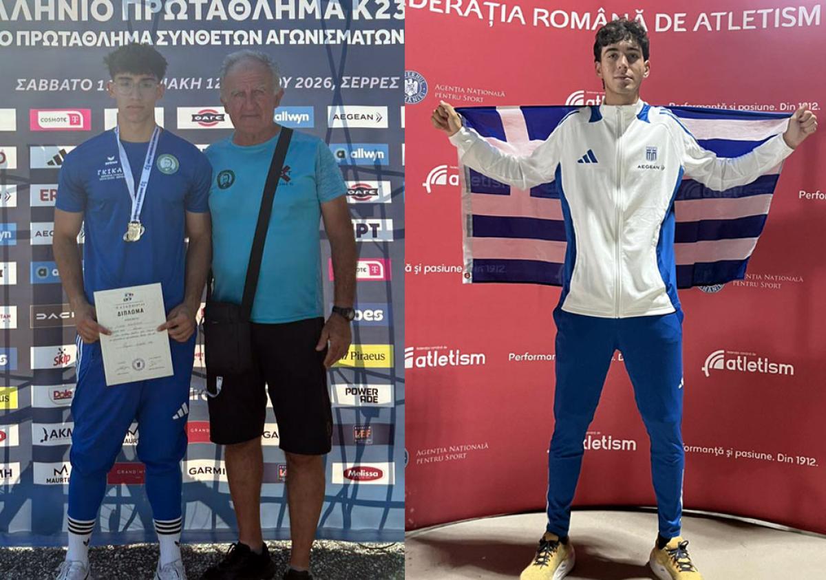 Δεύτερος Πανελληνιονίκης ο Ακριβόπουλος στο Κ-23 - Πέμπτος στο Βαλκανικό ο Αλέξανδρος Καραγιάννης