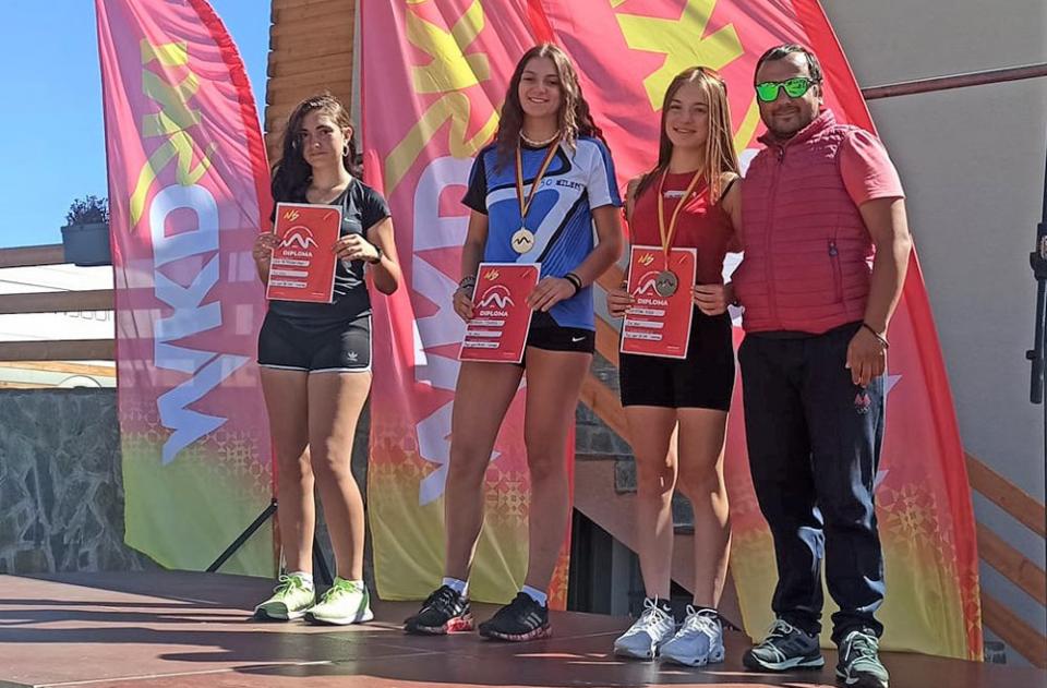 Με δύο μετάλλια επέστρεψε από τα Σκόπια η Γεωργία Τσιάρκα