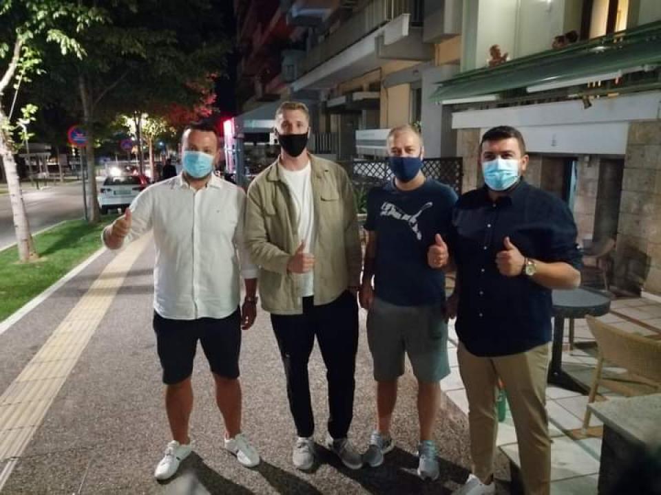 "Πάτησε" Βέροια ο Αμερικανός, Έρικ Μπέατι