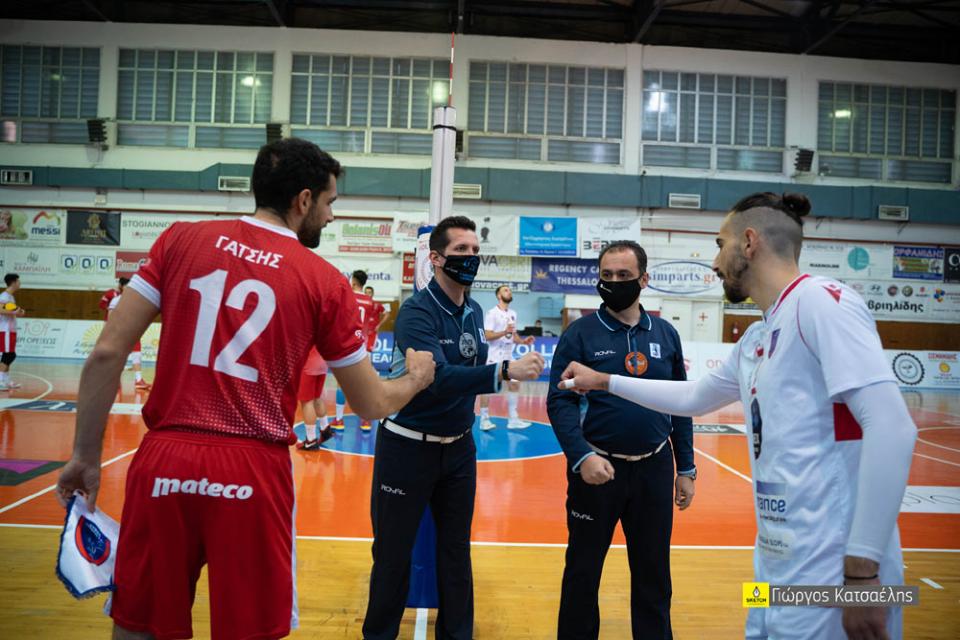 Οι «άρχοντες των αγώνων» του Φάιναλ-4 Λιγκ Καπ «Ν. Σαμαράς» 2020-2021 στη Βέροια