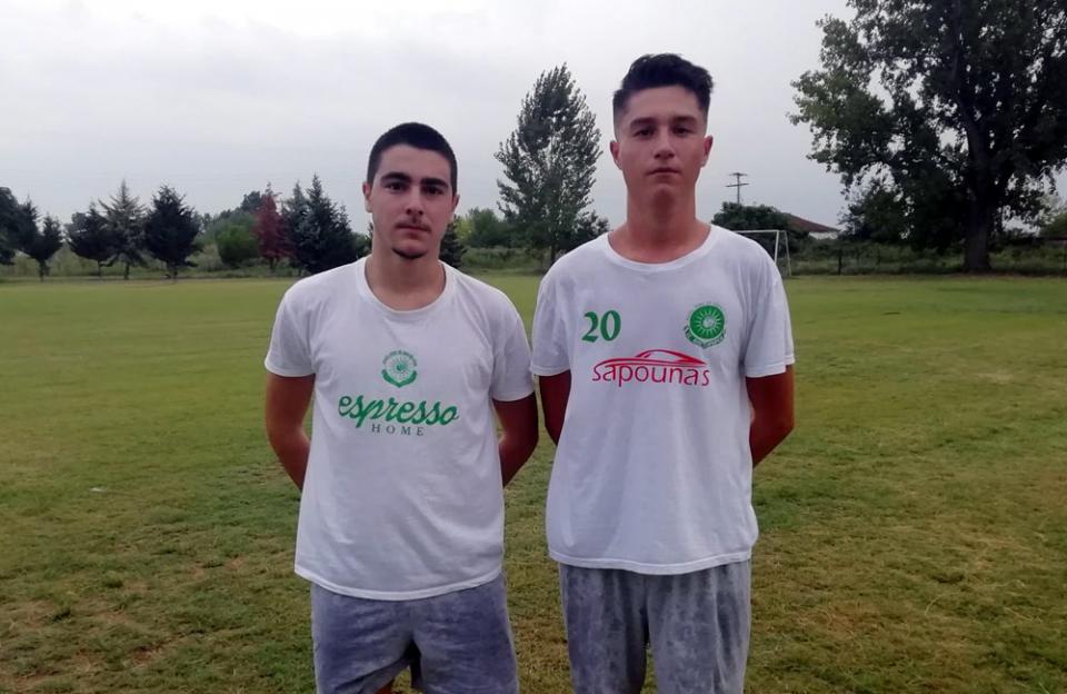 Άλλοι δύο ταλαντούχοι ποδοσφαιριστές στην Α.Ε. Αλεξάνδρειας