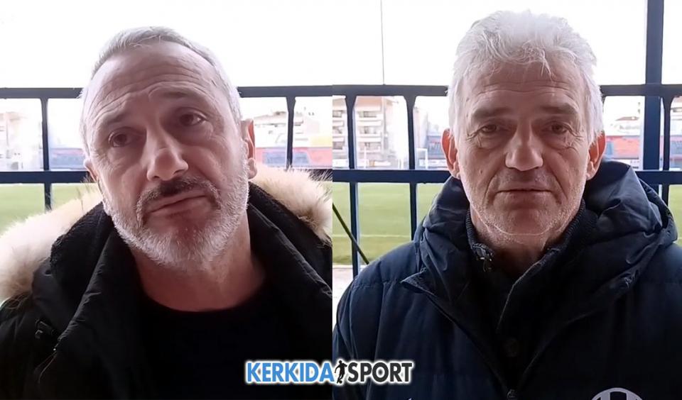 Μπαξεβάνος: "Φτωχός συγγενής η SL2" - Τσιώλης: "Σημαντικό το φιλικό"