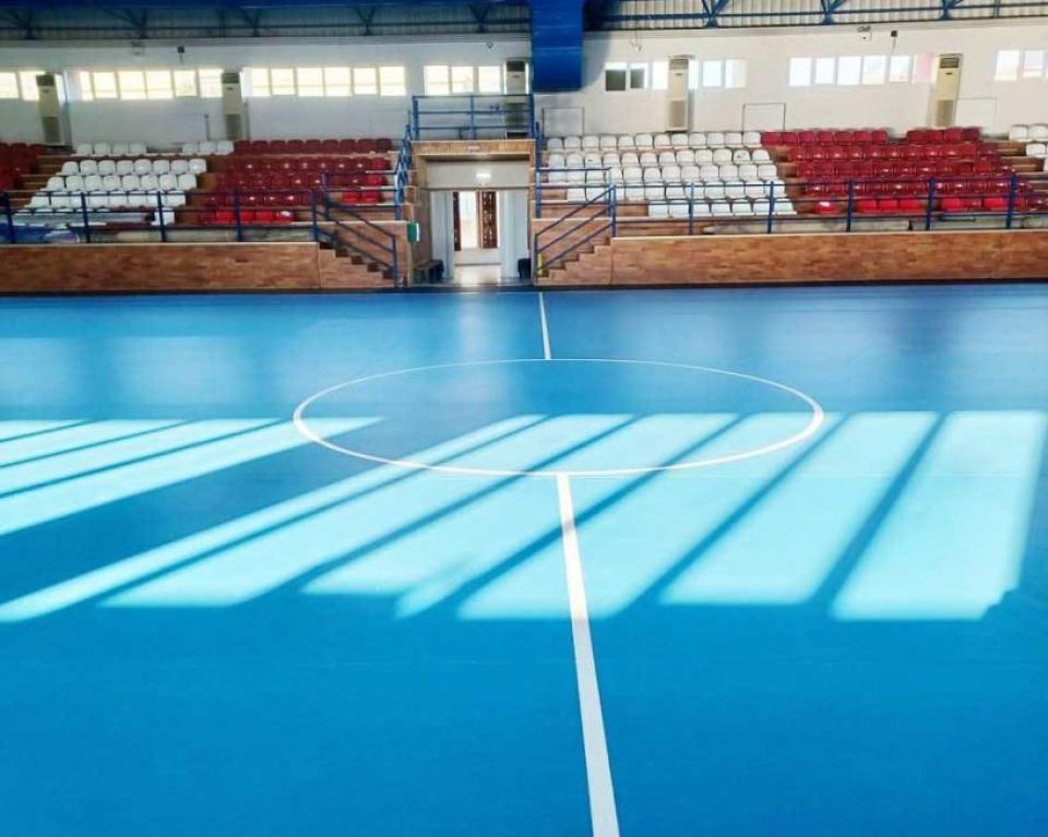 Νέος τάπητας προδιαγραφών IHF στο "Φιλίππειο" της Βέροιας