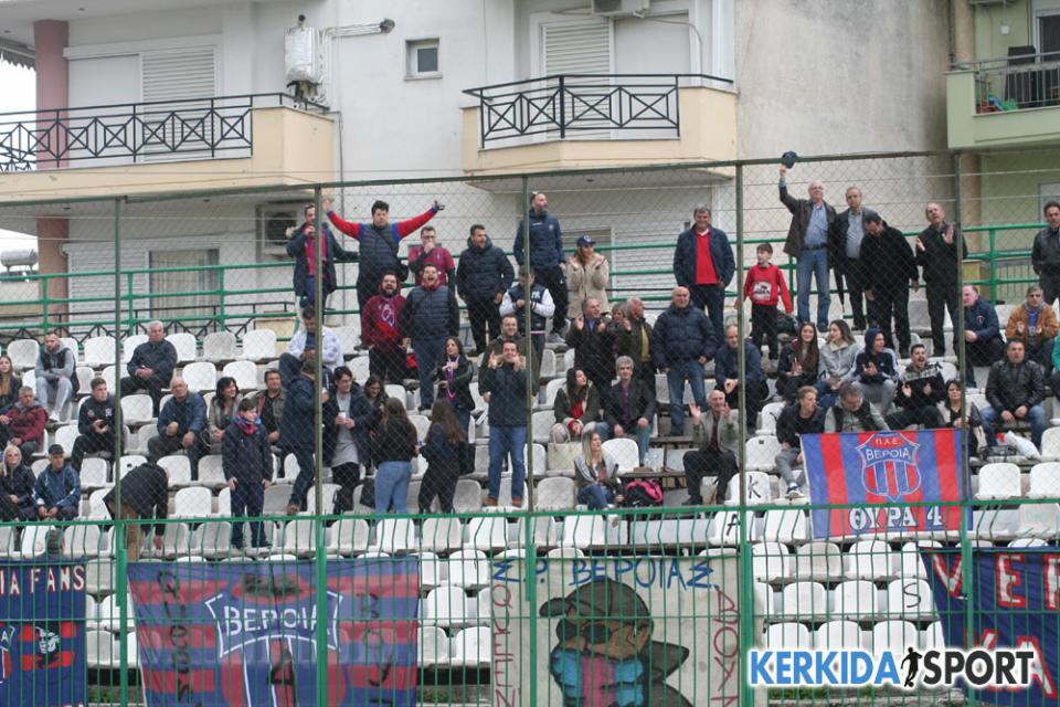 Επίθεση σε φιλάθλους της ΒΕΡΟΙΑΣ μετά την λήξη του αγώνα του Ευόσμου!