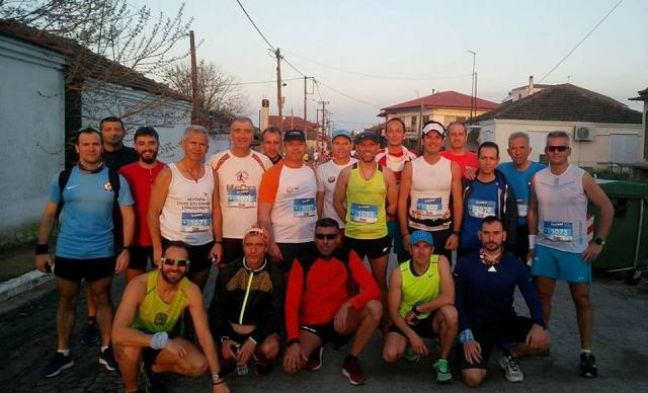 Μεγάλη συμμετοχή του Συλλόγου δρομέων Βέροιας στον «Μέγα Αλέξανδρο»