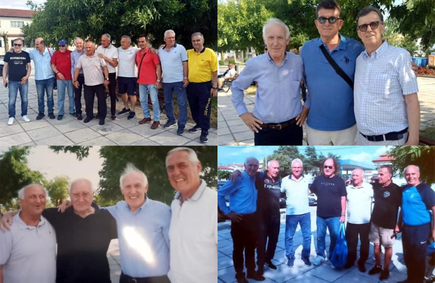 Το "παρών" στη μεγάλη ποδοσφαιρική γιορτή του Κιλκίς έδωσε αντιπροσωπεία των Παλαιμάχων Βέροιας