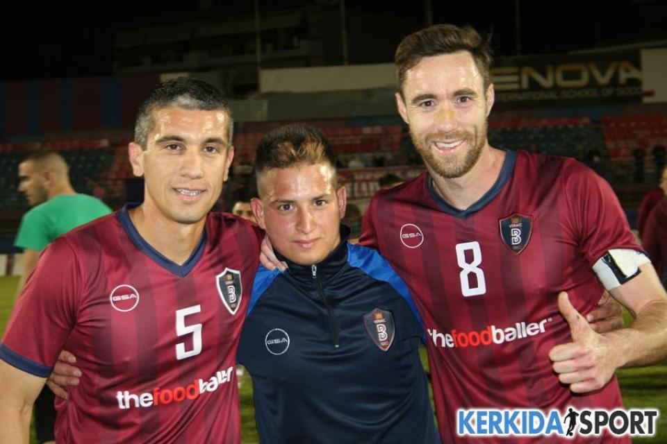 Το πανηγύρισαν με την ψυχή τους Βεργώνης - Μαραγκός