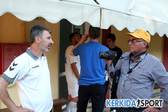 Δηλώσεις από τον αγώνα της ΝΑΟΥΣΑΣ με τον Αλμωπό (video)