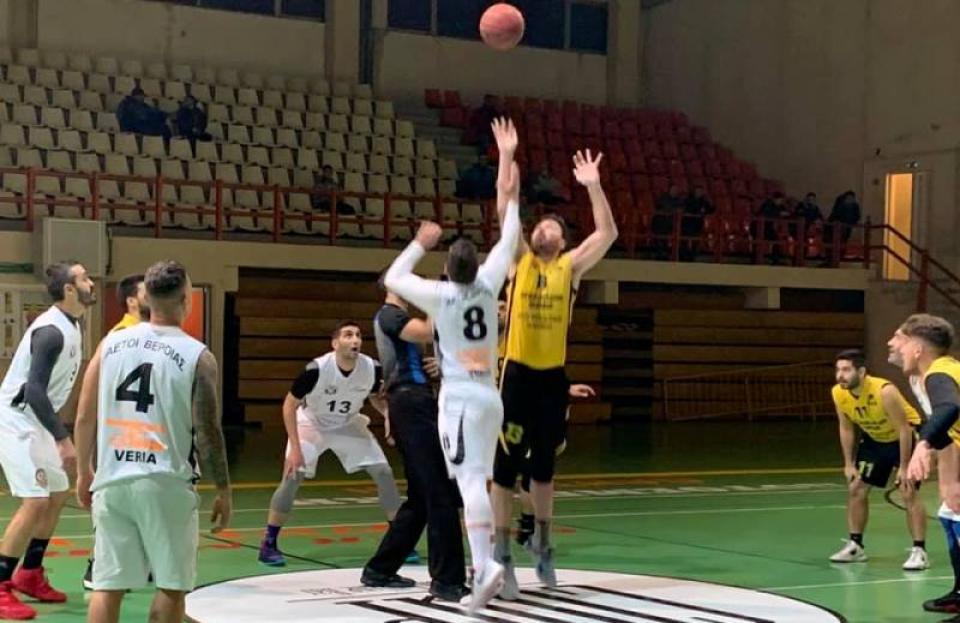 Δεν τα κατάφεραν στην Αριδαία οι Αετοί Β.