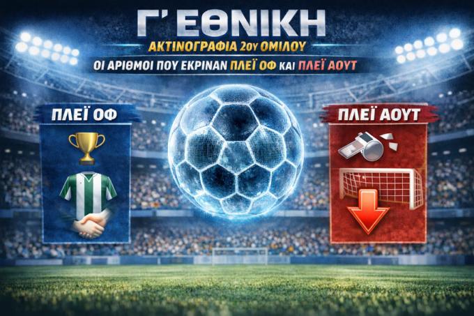 Γ' Εθνική - Ακτινογραφία 2ου ομίλου: Οι αριθμοί που έκριναν πλέι οφ και πλέι άουτ