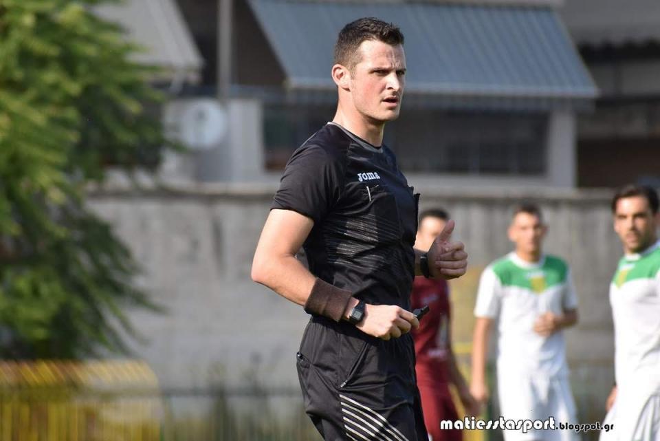 Ο Κοζανίτης Τσιμεντερίδης "σφυρίζει" το ματς της ΒΕΡΟΙΑΣ με τον Πανσερραϊκό