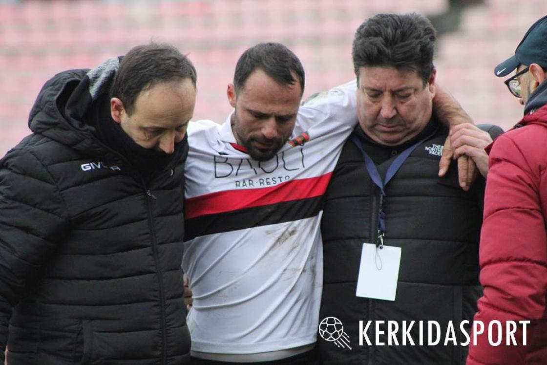 Σαρακηνός Βόλου: Στο πλευρό του Ψιάνου μετά τον σοβαρό τραυματισμό στη Βέροια