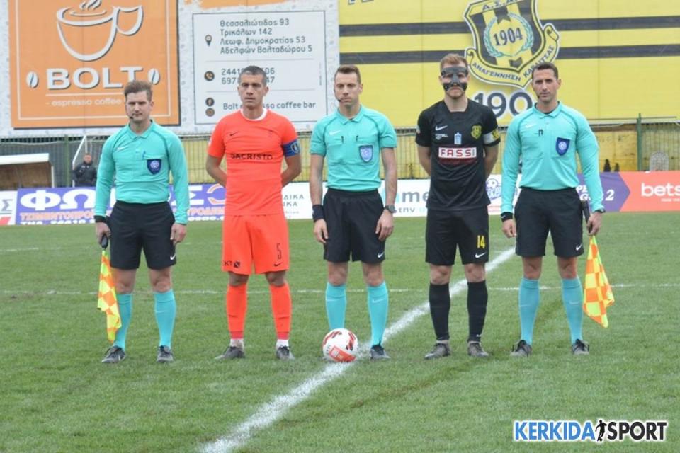 Ο Βεργέτης από την Αρκαδία "σφυρίζει" το ΒΕΡΟΙΑ - Ηρακλής Λάρισας