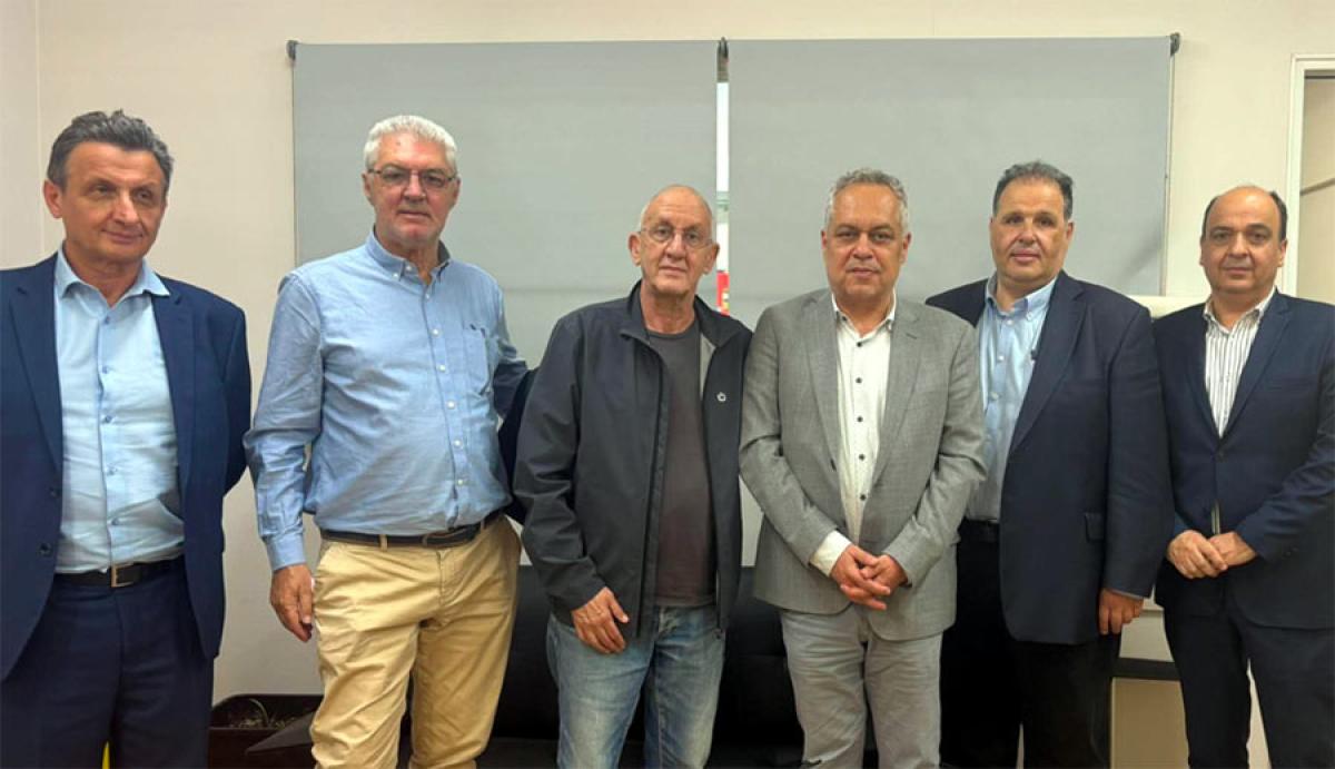 Συνάντηση μελώντου Δ.Σ. της Ε.Ι.Ε.Τ. με τον Γραμματέα Επικοινωνίας του ΠΑΣΟΚ