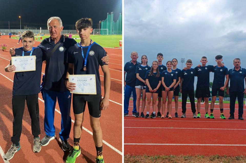 Διακρίσεις για τους αθλητές του Βικέλα Βέροιας στο Πανελλήνιο Πρωτάθλημα Στίβου Κ16