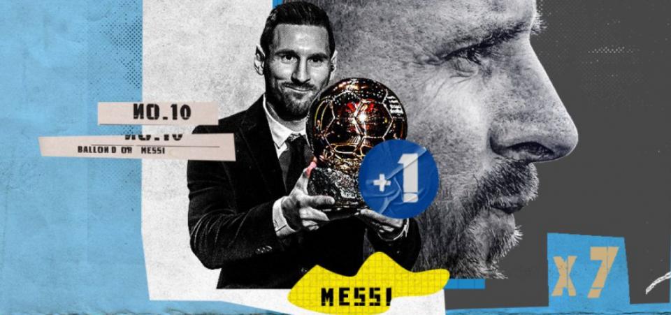 Σήκωσε την έβδομη Χρυσή Μπάλα ο Μέσι!