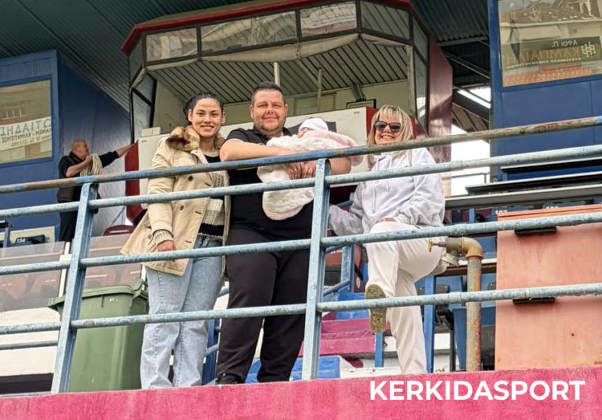 Η μικρότερη φίλαθλος της «Βασίλισσας» στο ντέρμπι με την Αλεξάνδρεια! (φωτο)