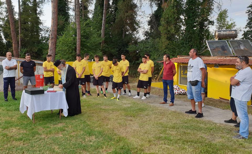 Αγιασμός και πρώτη προπόνηση στον ΓΑΣ Κοπανού (φωτο)